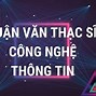 Thạc Sĩ Cntt